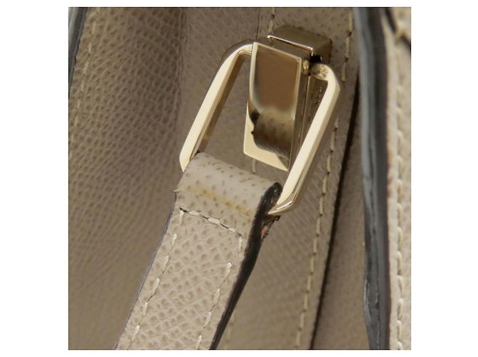 Borsa 2-Way Valextra in pelle grigia Grigio - vista 21