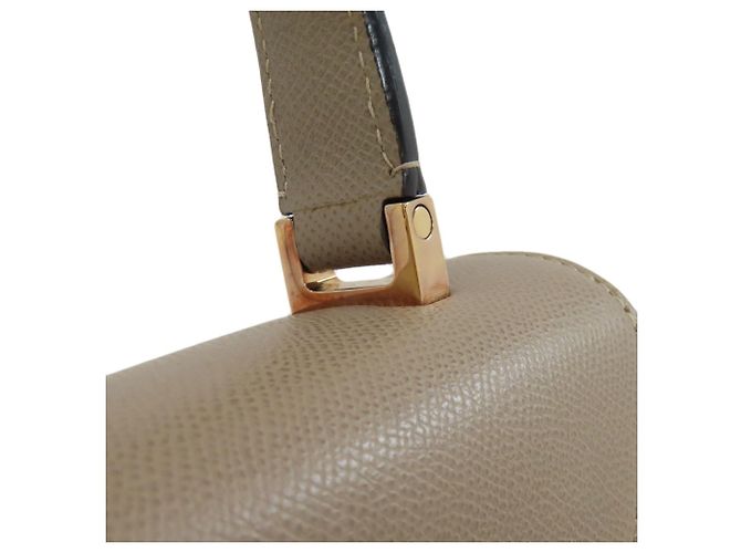 Borsa 2-Way Valextra in pelle grigia Grigio - vista 24