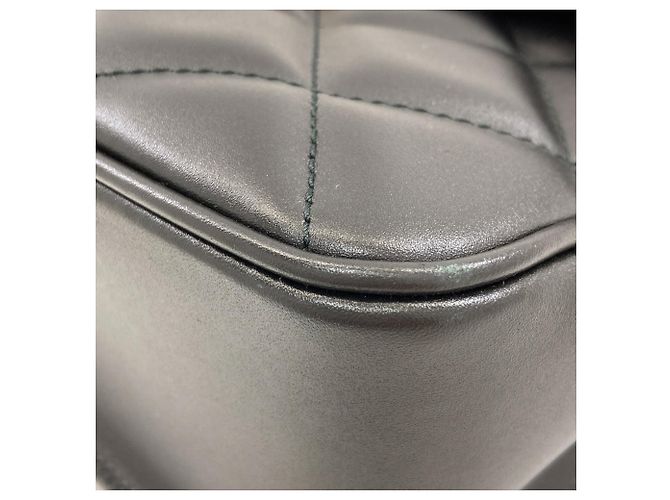 Gucci 520981 Borsa a Spalla con Catena Interlocking G Nero - vista 13