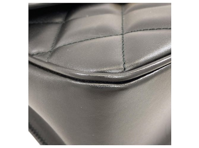 Gucci 520981 Borsa a Spalla con Catena Interlocking G Nero - vista 14