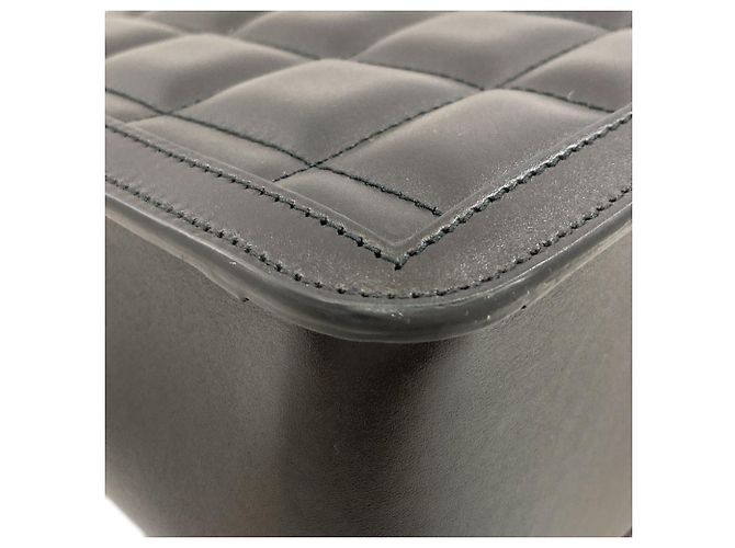 Gucci 520981 Borsa a Spalla con Catena Interlocking G Nero - vista 16