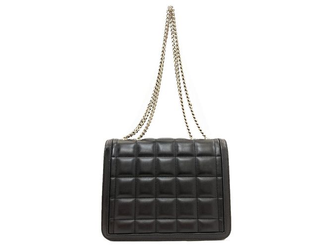 Gucci 520981 Borsa a Spalla con Catena Interlocking G Nero - vista 2