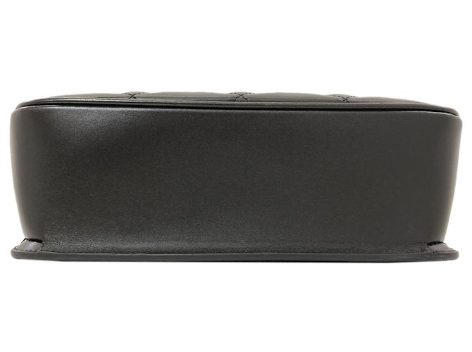 Gucci 520981 Borsa a Spalla con Catena Interlocking G Nero - vista 4