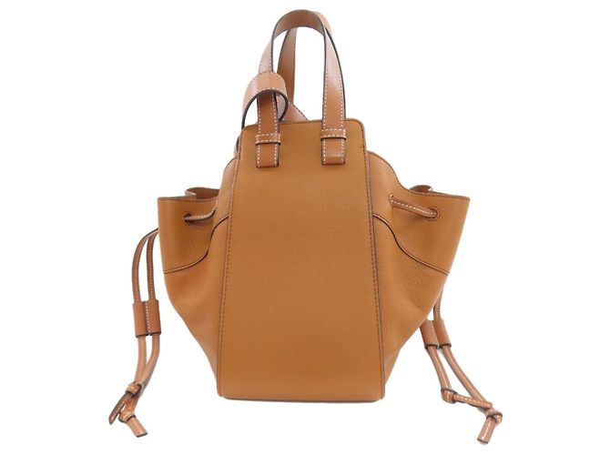 Borsa Hammock 2-Way in pelle marrone Loewe - vista 2