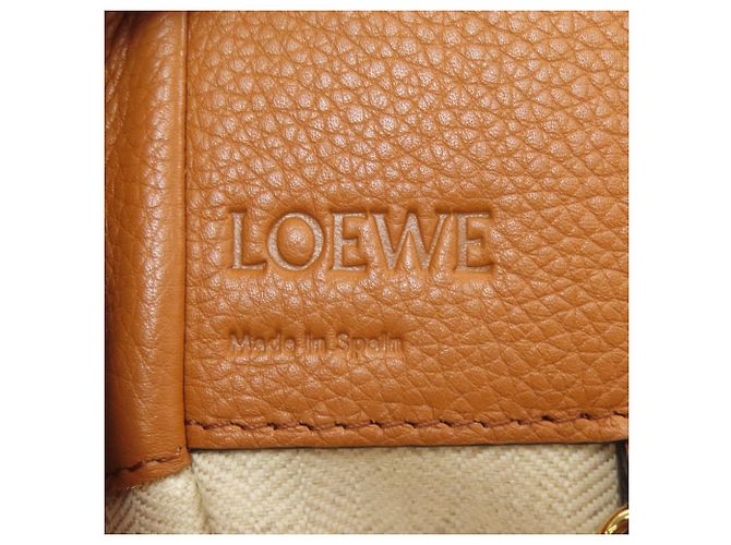 Borsa Hammock 2-Way in pelle marrone Loewe - vista 6