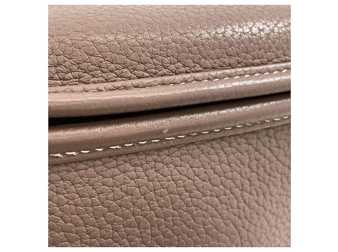 Hermès Hermes Evelyne 3 GM Schultertasche Taupe - Ansicht 11