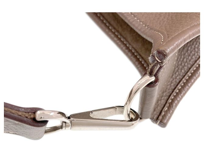 Hermès Hermes Evelyne 3 GM Schultertasche Taupe - Ansicht 12