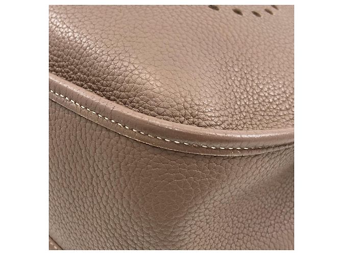 Hermès Hermes Evelyne 3 GM Schultertasche Taupe - Ansicht 14