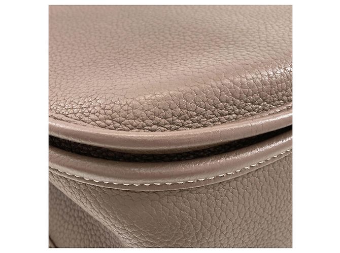 Hermès Hermes Evelyne 3 GM Schultertasche Taupe - Ansicht 17