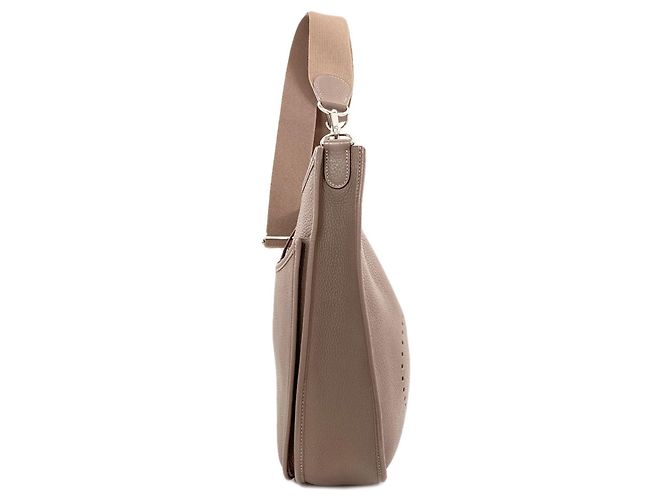 Hermès Hermes Evelyne 3 GM Schultertasche Taupe - Ansicht 3