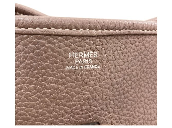 Hermès Hermes Evelyne 3 GM Schultertasche Taupe - Ansicht 6