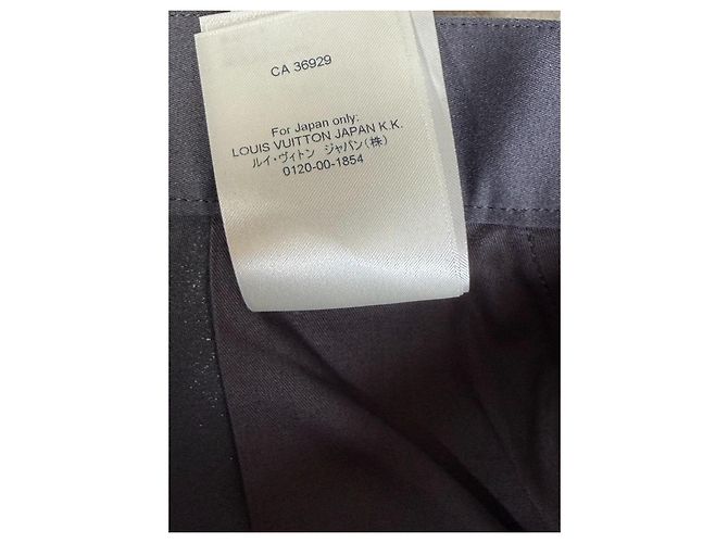 Louis Vuitton Cargo Pants technical cotton anthracite grey size 42 excellent condition Dark grey - view 13