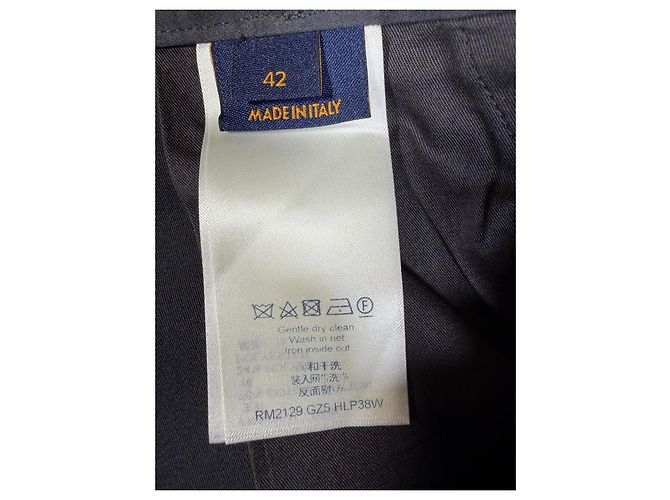 Louis Vuitton Cargo Pants technical cotton anthracite grey size 42 excellent condition Dark grey - view 9