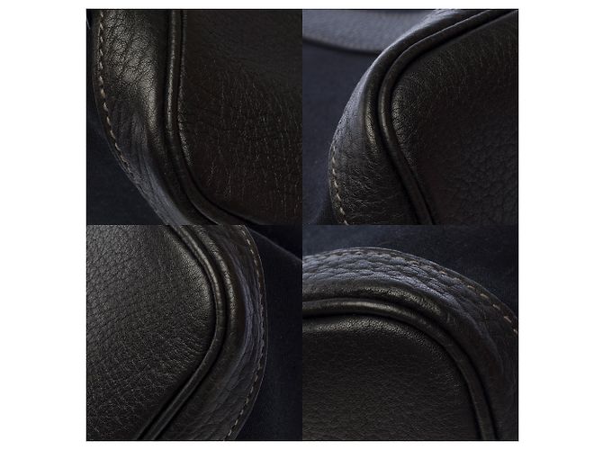 Hermès Bolso HERMES Garden Party en Lona Negro - 103608 - vista 11