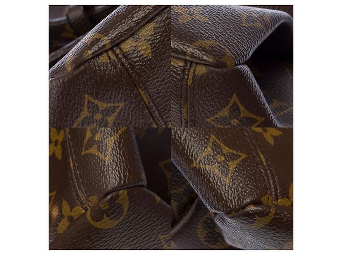 Borsa LOUIS VUITTON Pallas in Toile Marrone - 103631 - vista 11
