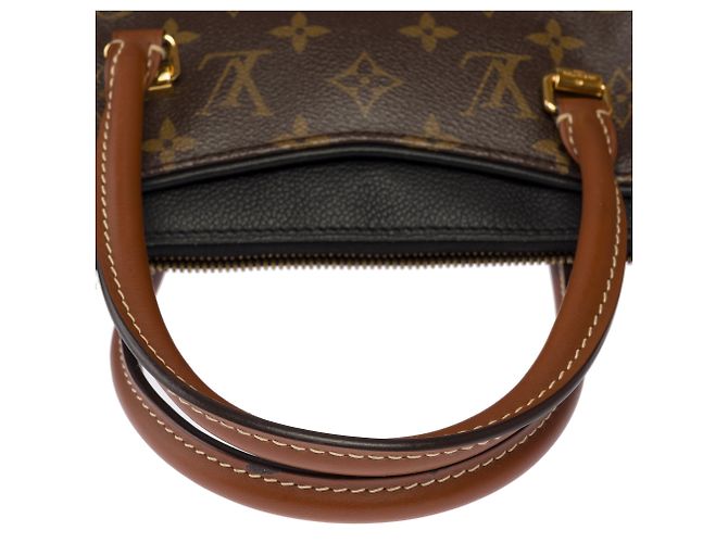 Borsa LOUIS VUITTON Pallas in Toile Marrone - 103631 - vista 9