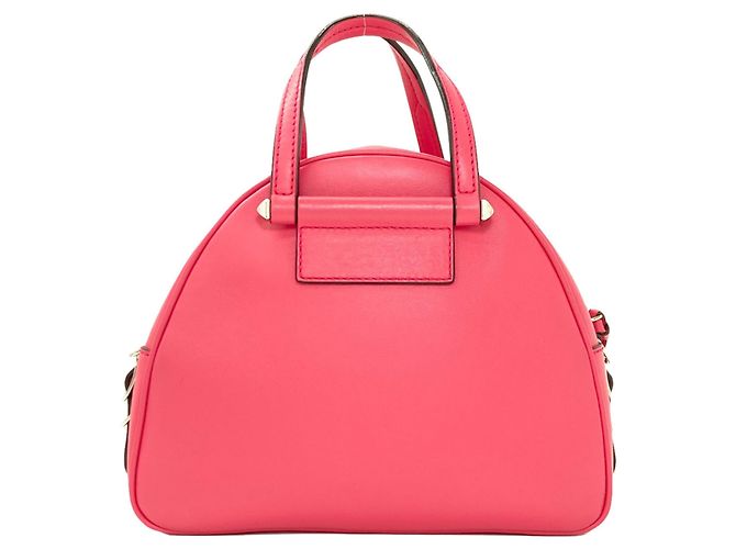 Borsa Bowling Varenne di Jimmy Choo Rosa - vista 2