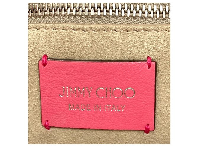 Borsa Bowling Varenne di Jimmy Choo Rosa - vista 6