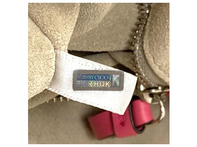 Borsa Bowling Varenne di Jimmy Choo Rosa - vista 7