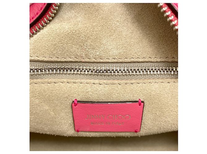 Borsa Bowling Varenne di Jimmy Choo Rosa - vista 8