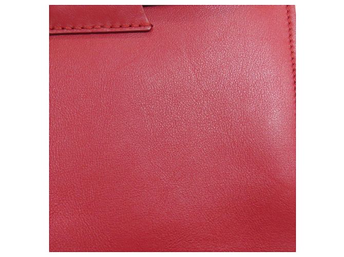 Céline Borsa a tracolla a secchiello Celine Big Bag Rosso - vista 15