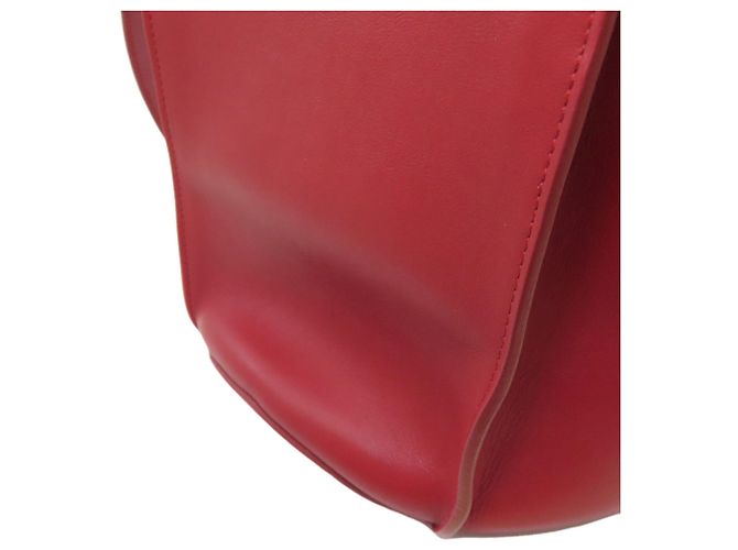 Céline Borsa a tracolla a secchiello Celine Big Bag Rosso - vista 16