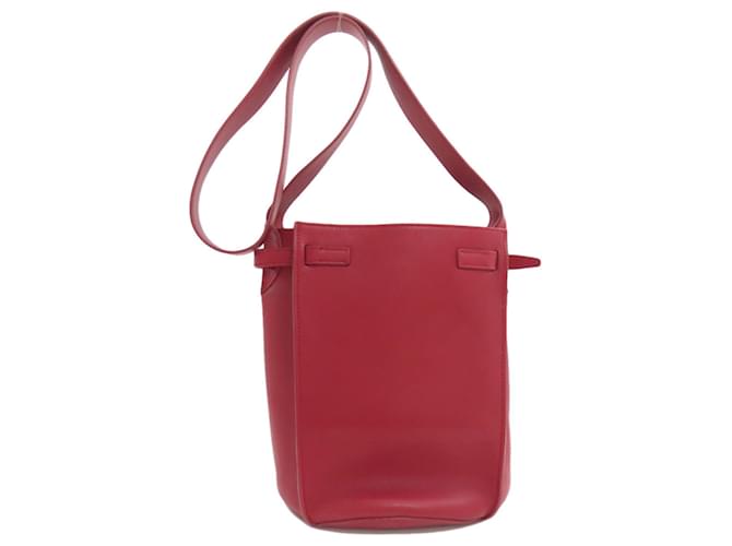 Céline Borsa a tracolla a secchiello Celine Big Bag Rosso - vista 2