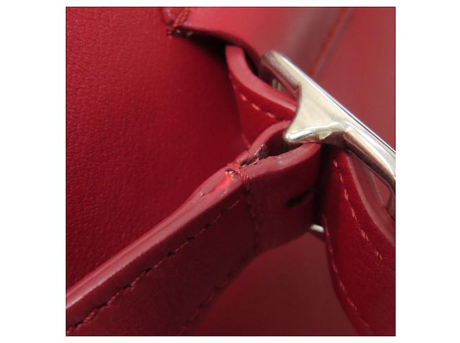 Céline Borsa a tracolla a secchiello Celine Big Bag Rosso - vista 20