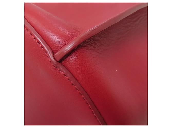 Céline Borsa a tracolla a secchiello Celine Big Bag Rosso - vista 23