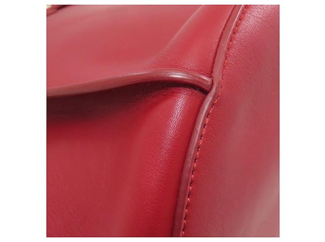 Céline Borsa a tracolla a secchiello Celine Big Bag Rosso - vista 24