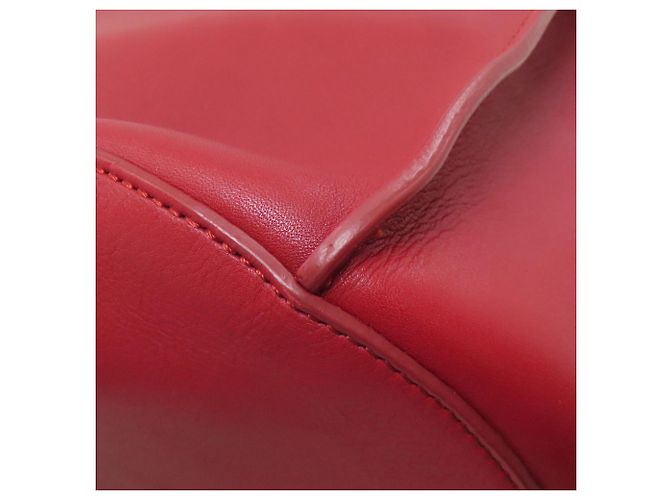Céline Borsa a tracolla a secchiello Celine Big Bag Rosso - vista 25