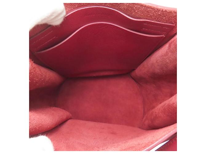 Céline Borsa a tracolla a secchiello Celine Big Bag Rosso - vista 5