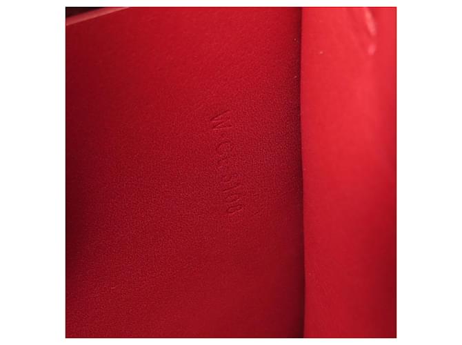 Céline Borsa a tracolla a secchiello Celine Big Bag Rosso - vista 7