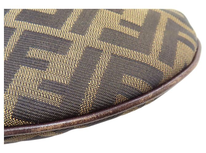 Fendi Zucca Muster Canvas Ein-Schulter-Tasche Braun - Ansicht 22