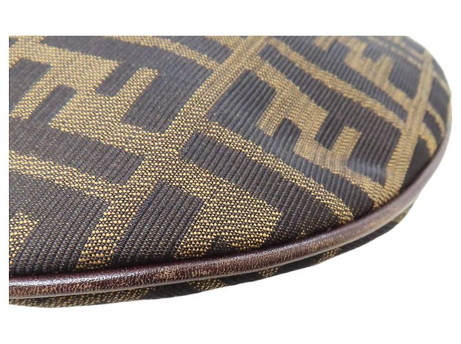 Fendi Zucca Muster Canvas Ein-Schulter-Tasche Braun - Ansicht 25
