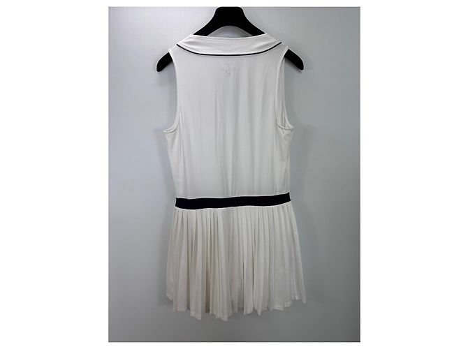Autre Marque Varley Tenniskleid Schwarz Weiß - Ansicht 3