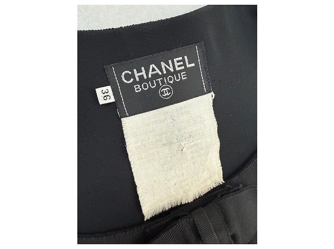 Kurzes schwarzes Kleid Chanel Boutique - Ansicht 3