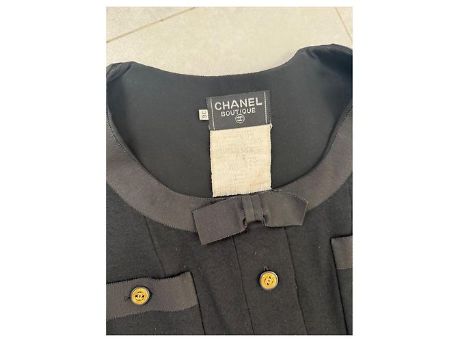 Kurzes schwarzes Kleid Chanel Boutique - Ansicht 5