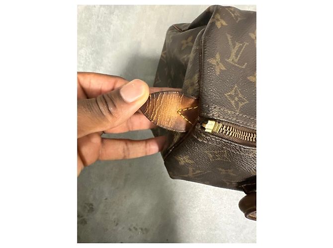 Bolso Speedy 30 Monogram Louis Vuitton Castaño - vista 11