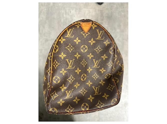 Louis Vuitton Borsa Speedy 40 Monogram Marrone - vista 10