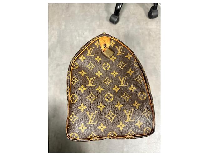 Louis Vuitton Borsa Speedy 40 Monogram Marrone - vista 13
