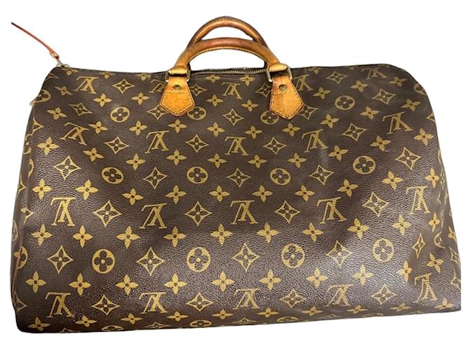 Louis Vuitton Borsa Speedy 40 Monogram Marrone - vista 2