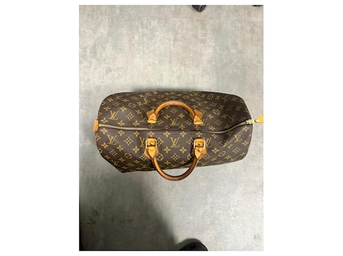 Louis Vuitton Borsa Speedy 40 Monogram Marrone - vista 6