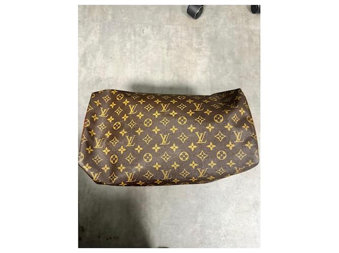 Louis Vuitton Borsa Speedy 40 Monogram Marrone - vista 8