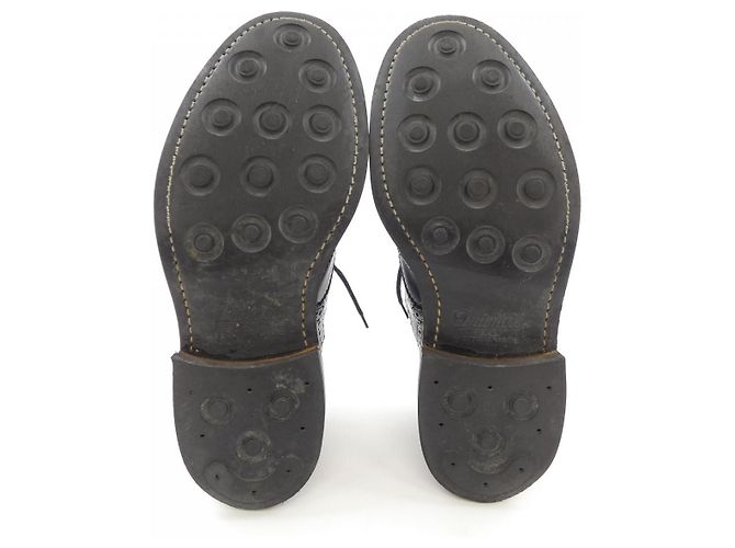 Autre Marque Scarpe Oxford in pelle Tricker's Blu Blu navy - vista 4