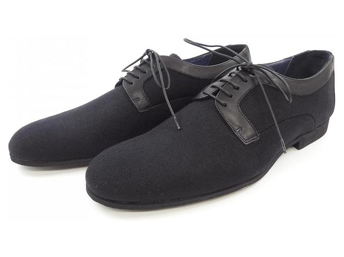 Sneakers in pelle Emporio Armani Nero - vista 3
