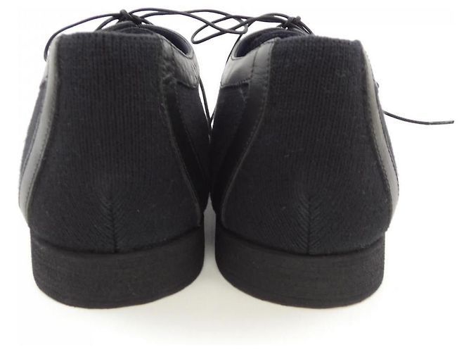 Sneakers in pelle Emporio Armani Nero - vista 5