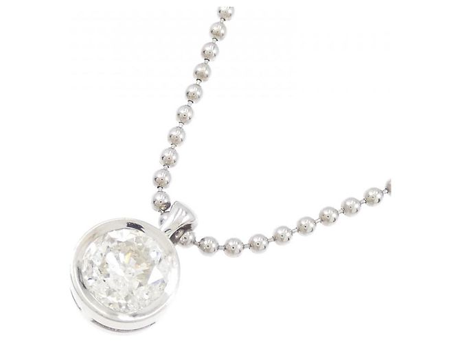 Autre Marque Collana di Diamanti PT900 PT850 Argento - vista 3