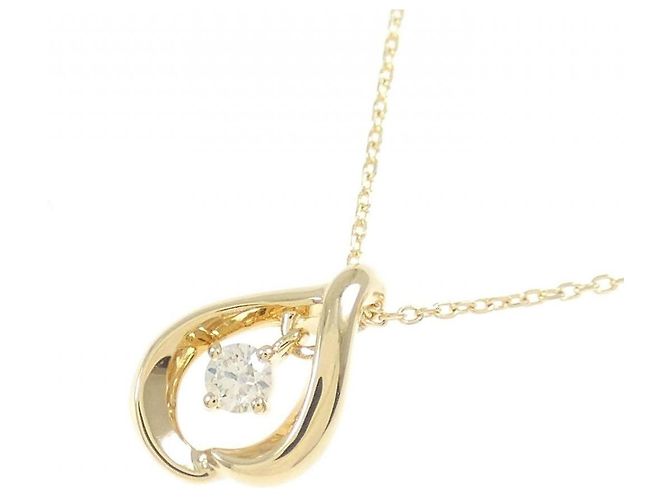 Autre Marque Collana con diamante Au750 D'oro - vista 3