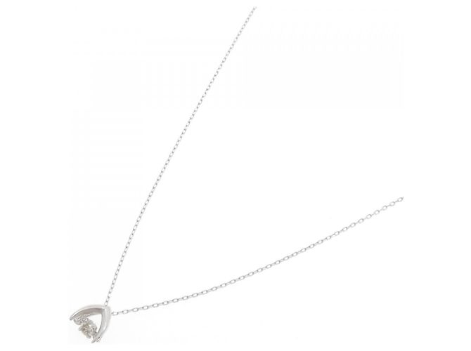 Autre Marque Collana con diamanti Au750 Argento - vista 2